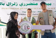 125 Unit Huntap Kuwait Village II Palu Resmi Diserahkan ke Penerima Manfaat