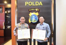 Kemenkum Sulteng Gandeng Polda Perkuat Penegakan Hukum