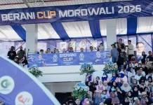 Anwar Hafid Buka Berani Cup 2026,Dorong Talenta Sepak Bola Sulteng
