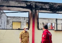 Dua Hari Pascakebakaran, KBM SMA Negeri 1 Pamona Selatan Kembali Normal