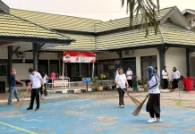 Gotong Royong Jadi Cara Bapas Palu Perkuat Kekompakan