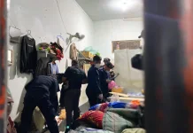 Geledah Rutan Palu, Petugas Gabungan Sita Sejumlah Barang Terlarang