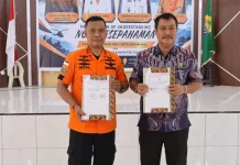 Perkuat Kesiapsiagaan Bencana, Basarnas dan Pemkab Tolitoli Teken Kerja Sama