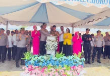 Resmikan Fasilitas Polres Morowali, Kapolda Sulteng: Tingkatkan Kamtibmas