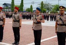Kapolda Sulteng Pimpin Gelar Sertijab Dirreskrimsus dan Kapolres Sigi