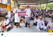 Piodalan Pura Jagat Pati, Nyoman Slamet Dorong Pelestarian Budaya