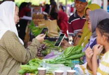 Pasar Tani HUT ke-48 Kota Palu Hadirkan Lebih Dari 50 Jenis Komoditas Pertanian