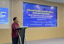 Prof Rajindra: IKA Unismuh Palu Harus Jadi Jembatan Rezeki bagi Alumni Lainnya