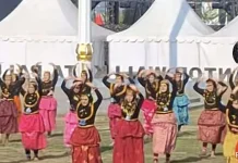 Mama Menari Turut Meriahkan Puncak HUT Kota Palu