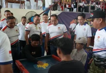 Kodam 23 Palaka Wira Gelar Turnamen Domino Piala Panglima TNI