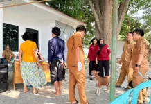 Dinas Peternakan Vaksinasi Hewan saat World Rabies Day
