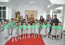 Kunjungi Rujab Wali Kota, Anak-anak Joyful Kids Belajar Lingkungan Pemerintahan