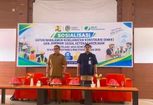 Pemkab Parigi Moutong Dorong Penerapan SMKK di Setiap Pekerjaan Konstruksi