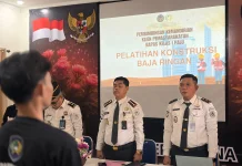 Balai Pemasyarakatan Palu Bekali 20 Klien Keterampilan Konstruksi Baja Ringan