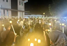 Pawai Obor Sambut Bulan Suci Ramadhan