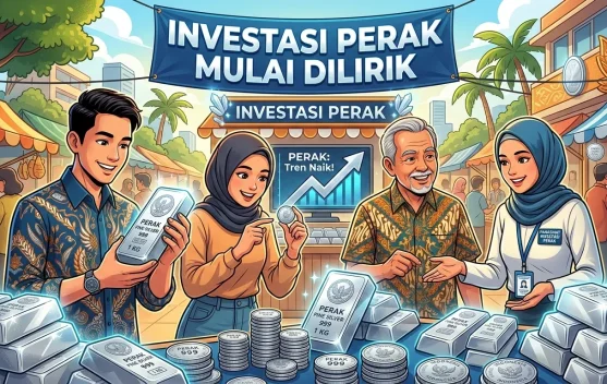 Perak Mulai Dilirik Sebagai Aset Investasi