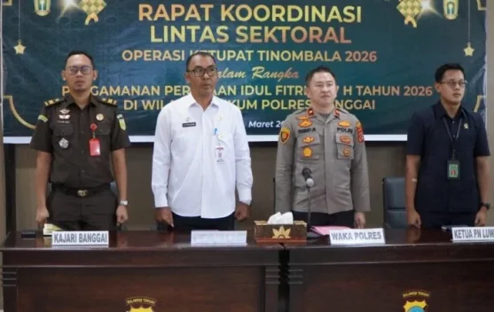 Polres Banggai Gelar Rakor Lintas Sektoral