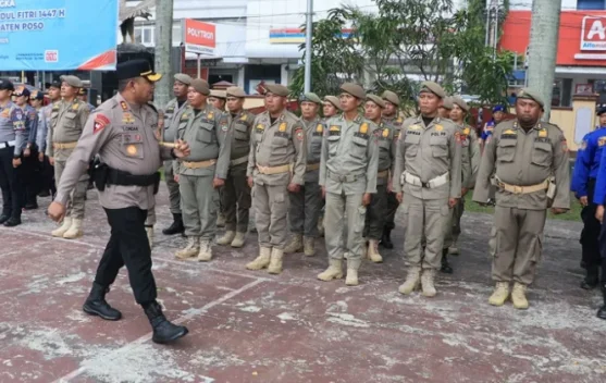 Polres Poso Kerahkan Ratusan Personel Gabungan  Operasi Ketupat Tinombala 2026