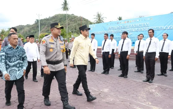 Polres Parimo Siagakan Ratusan Personel Gabungan Operasi Ketupat Tinombala 2026