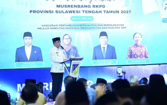 Pemprov Sulteng Gelar Musrenbang RKPD 2027, Gubernur Tekankan Perangi Kemiskinan