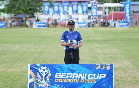 Gubernur Anwar Hafid Resmi Buka Piala Berani Donggala 2026