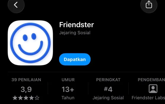 Friendster Bangkit Kembali, Kini Hadir di iPhone