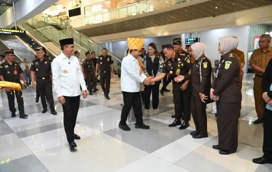 Gubernur Anwar Hafid Sambut Kajati Sulteng, Dorong Sinergi Penegakan Hukum