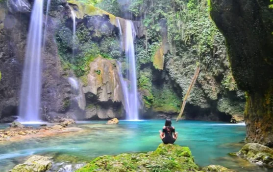 Menyusuri Keindahan Air Terjun Laumarang, Permata Alam di Selatan Luwuk