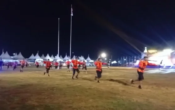 Tarian Kolosal Pembukaan MTQ Sulteng Libatkan 100 Penari