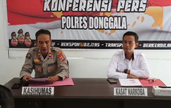 Polisi Ringkus Pengedar Sabu di Rio Pakava Donggala, 10 Paket Berhasil Diamankan