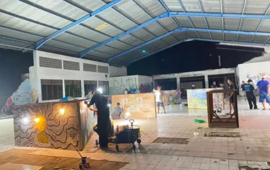 Situs Megalitikum Sulteng Hidup Kembali lewat Seni Mural Modern