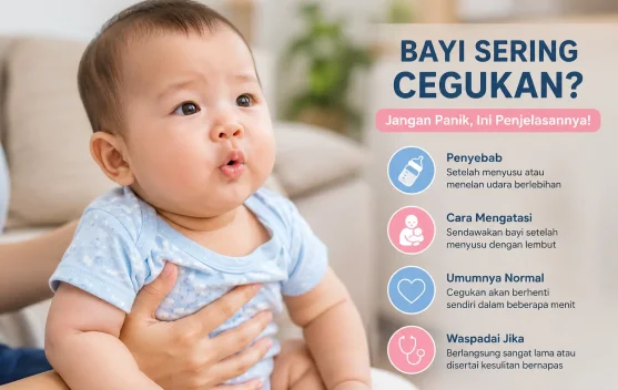 Penyebab Bayi Sering Cegukan dan Cara Mengatasinya