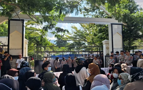 Gelar Unjuk Rasa, Gapembi Sulteng Dorong Perbaikan Tata Kelola Program MBG