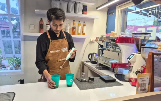 Masuk 60 Besar Nasional, Rendy Matangkan Persiapan Hadapi Kompetisi Barista