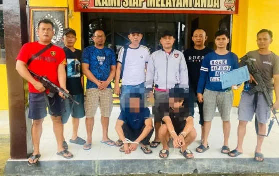 Polsek Bungku Utara Amankan Dua Pelaku Narkoba
