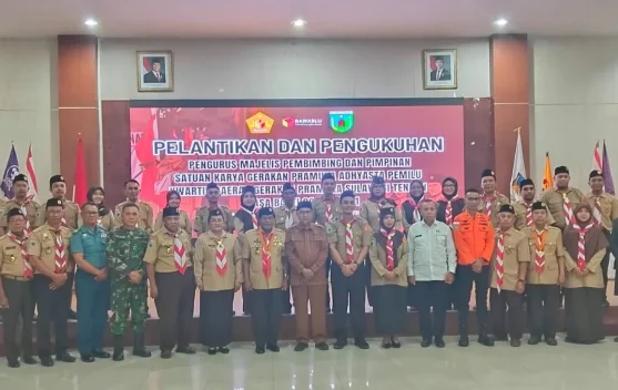 Saka Adhyasta Pemilu Siap Kawal Demokrasi di Sulteng