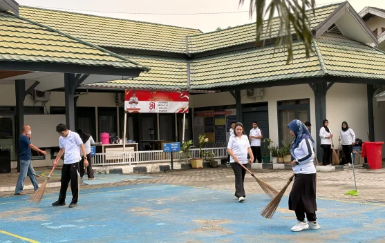 Gotong Royong Jadi Cara Bapas Palu Perkuat Kekompakan