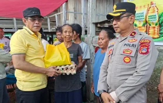 Pemkab Parigi Moutong Salurkan Bantuan Pangan untuk Korban Banjir Kasimbar