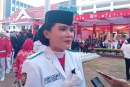 Lewati Latihan Berat, Zevanya Tuntaskan Tugas Pembawa Baki HUT RI