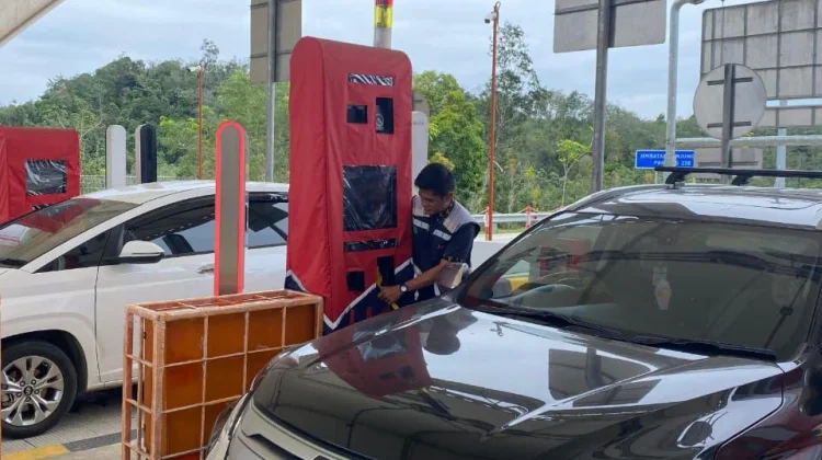 Jumlah Kendaraan Melintasi Dua Tol di Riau Mengalami Peningkatan