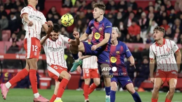 Barcelona Tumbang Dramatis, Girona Menang Comeback 2-1