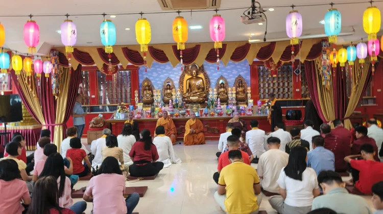 Vihara Dharma Loka Pekanbaru Semarak Sambut Imlek
