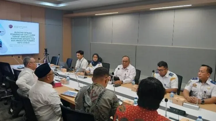 Pemko Dumai Disambut Staf Ahli Menteri Perhubungan RI