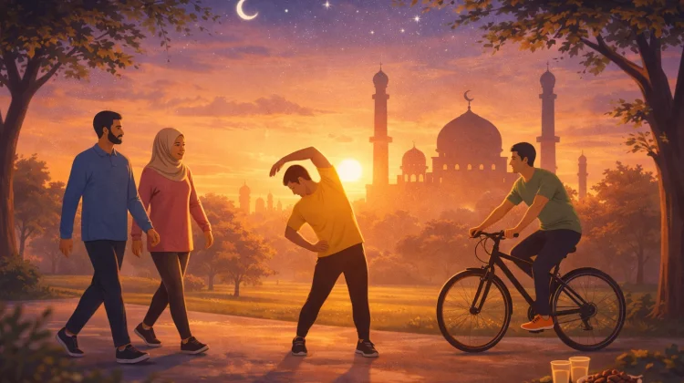 Tips dan Jenis Olahraga Aman saat Berpuasa