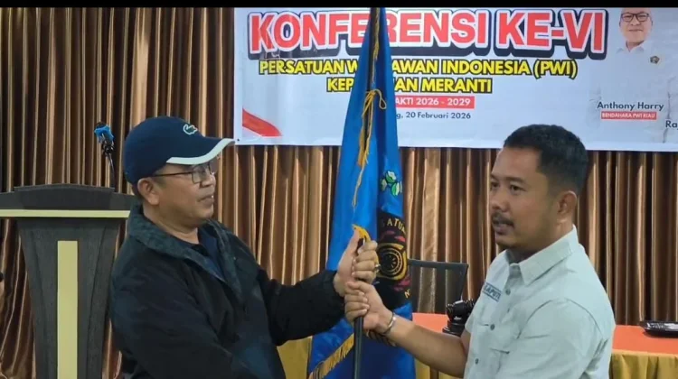Konferensi ke-VI PWI Meranti, Wira Saputra Terpilih Secara Aklamasi