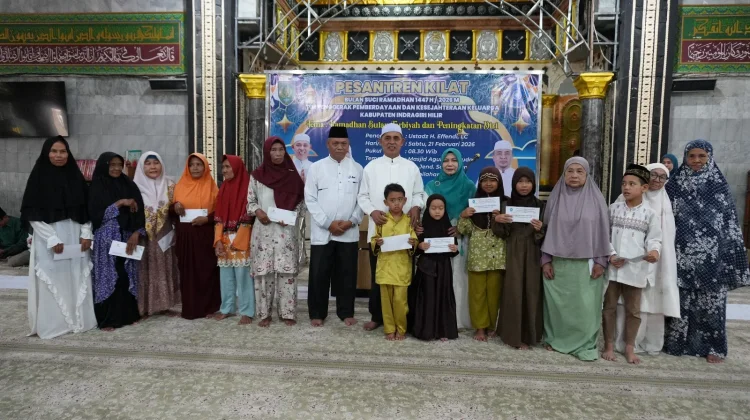 TP-PKK Inhil Semarakkan Ramadan Dengan Pesantren Kilat