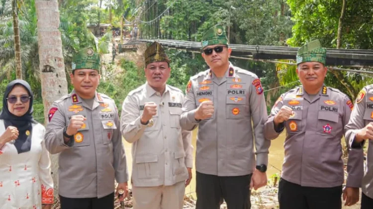 Pemkab Kuansing dan Polda Riau Perkuat Sinergi Pembangunan