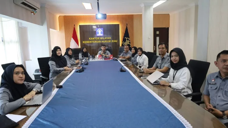 Kakanwil Kemenkum Riau Pimpin Harmonisasi Ranpergub Riau