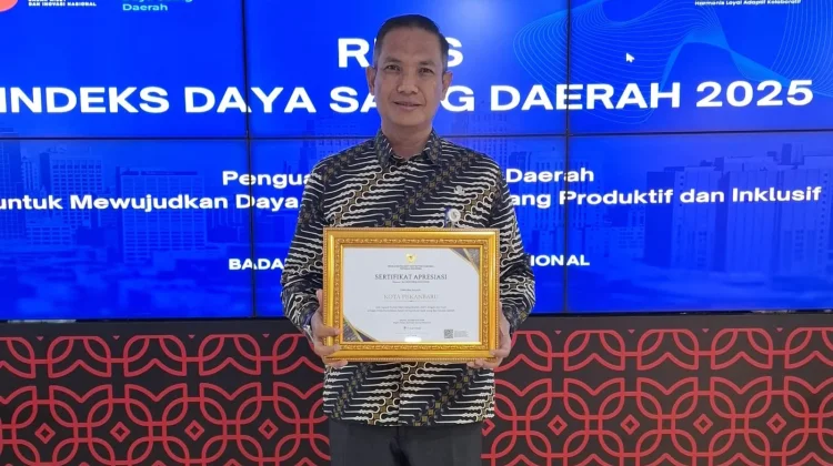 Pemko Pekanbaru Raih IDSD Tertinggi 2025