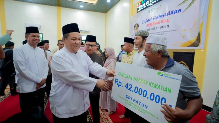 Ramadan, BPJS Ketenagakerjaan Duri Serahkan Santunan JKM